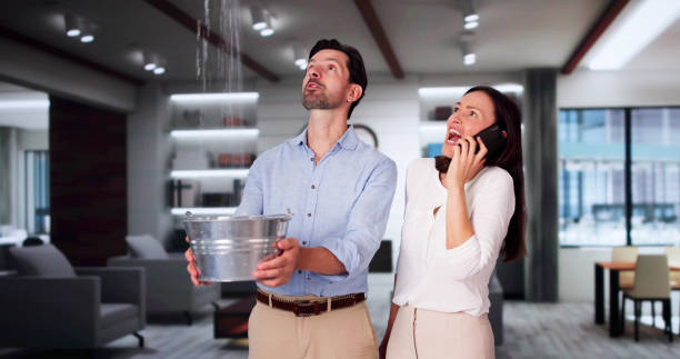 Water damage restoration process in Avenal, CA